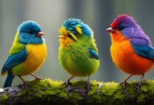 most colorful birds